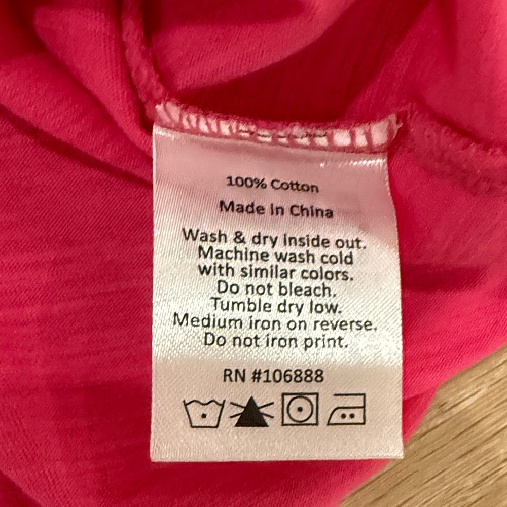 NWT Appaman Hot Pink Girls Short Sleeve Tee with Ice Cream Design size 14 - Picture 6 of 7